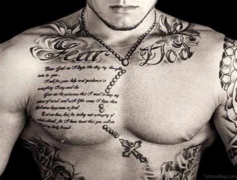 pec tattoos for men|cool chest tattoos for men.